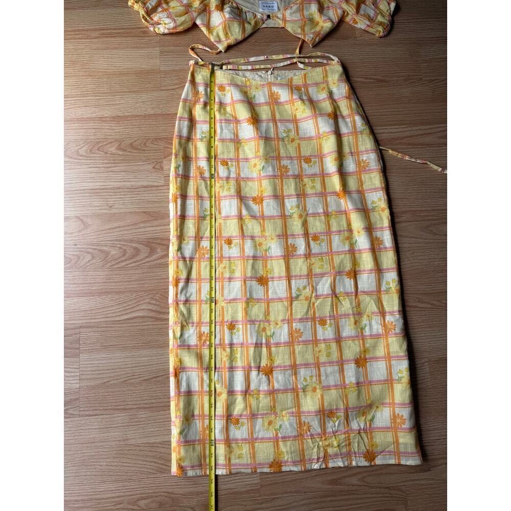 SABO Myah Midi Skirt and Top Set Sz Large MSRP $120 - Picture 9 of 10